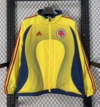2026 Colombia Yellow Retro Windbreaker 2026 Colombia Yellow Retro Windbreaker