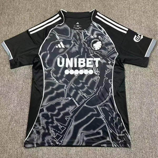 25-26 Copenhagen FC Away Fans Soccer Jersey 1:1 Thai Quality