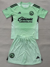 25-26 Club America Light Green GoalKeeper Adult Suit 1:1 Thai Quality