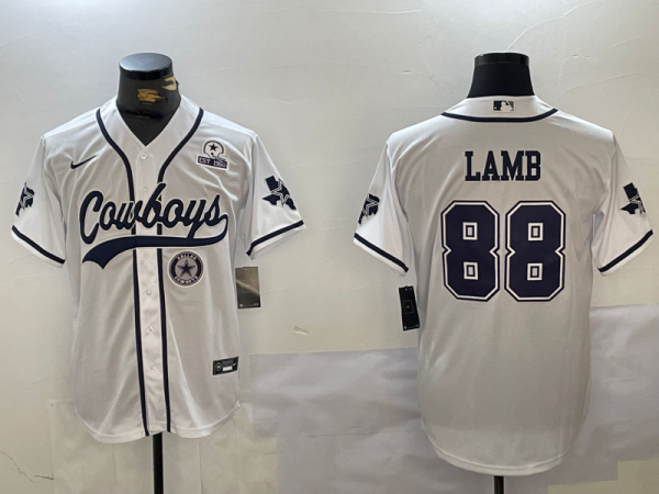 2024 NFL Dallas Cowboys New Pattern Jersey