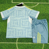 25-26 JUV Away Kids Soccer Jersey 1:1 Thai Quality