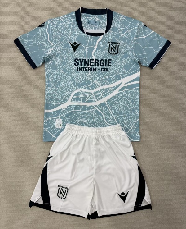 25-26 Nantes Away Kids Soccer Jersey