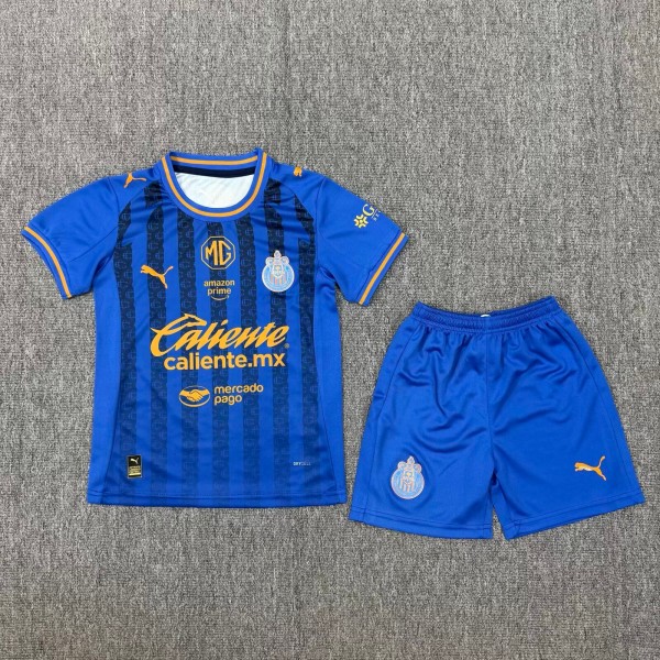 25-26 Chivas Third Kids Soccer Jersey