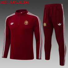 26-27 Spain High Quality Half Pull Tracksuit