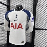 25-26 TOT Home Long sleeves Player Version Soccer Jersey