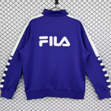 1999-2000 Fiorentina Purple Jacket #单夹克
