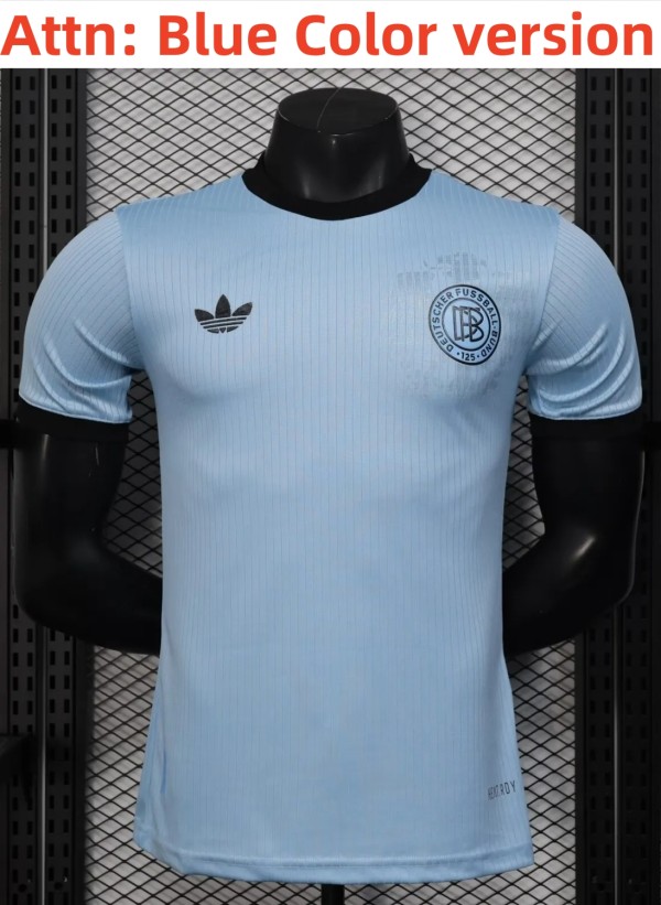 24-25 Germany Blue 125th Anniversary Player Version Soccer Jersey