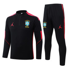 26-27 Brazil High Quality Half Pull Tracksuit