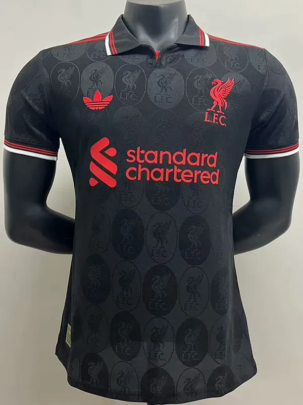 25-26 LIV Black Special Edition Player Version Training shirts (队标纹)