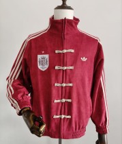 26-27 Spain Red New Pattern Tang-Style Jacket