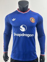 26-27 Man Utd Away Leaked Edition Long Sleeve Player Version Soccer Jersey (长袖球员)
