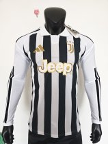 26-27 JUV Home Long Sleeve Player Version Soccer Jersey (长袖球员)