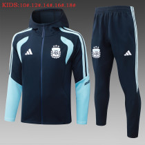 26-27 Argentina High Quality Kids Hoodie Jacket Tracksuit