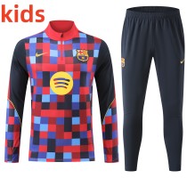 26-27 BAR High Quality Kids Half Pull Tracksuit