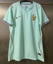 2026 World Cup France Away Women Fans Soccer Jersey (女)