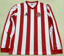 1986-1987 Chivas Home Long Sleeve Retro Soccer Jersey
