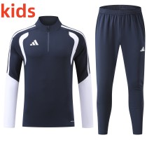 26-27 AD White Kids Half Pull Tracksuit 26-27 AD White Kids Half Pull Tracksuit
