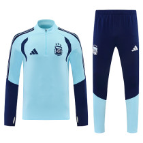 26-27 Argentina High Quality Half Pull Tracksuit