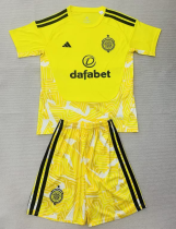 26-27 Celtic Yellow Goalkeeper Adult Suit