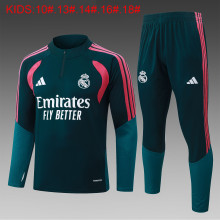 26-27 RMA High Quality Kids Half Pull Tracksuit
