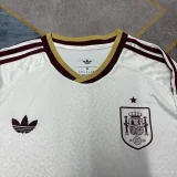 2026 World Cup Spain Away Long Sleeve Fans Soccer Jersey*长袖