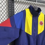2026 Colombia Blue Retro Windbreaker