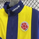 2026 Colombia Blue Retro Windbreaker