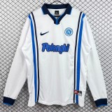 1997-1998 Napoli Away Long sleeves Retro Soccer Jersey
