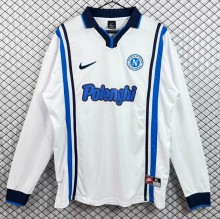 1997-1998 Napoli Away Long sleeves Retro Soccer Jersey