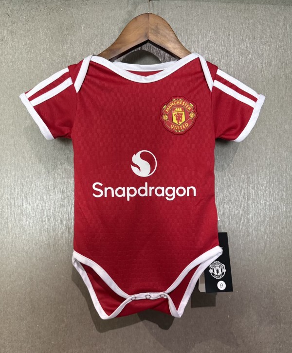 26-27 Man Utd Home Baby Infant Crawl Suit