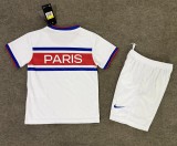26-27 PSG White Kids Soccer Jersey