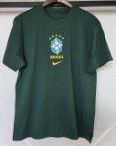 26-27 Brazil Green High Quality Casual T-Shirt