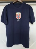 26-27 Norway Blue High Quality Casual T-Shirt