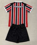26-27 Sao Paulo Away Kids Soccer Jersey