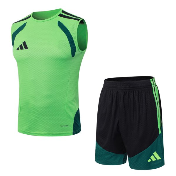 2026 AD Green High Quality Player Version Tank Top And Shorts Suit (球员套装)