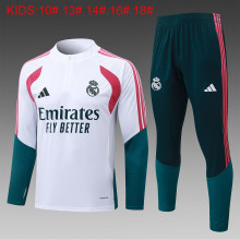 26-27 RMA High Quality Kids Half Pull Tracksuit