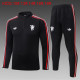 26-27 Man Utd High Quality Kids Half Pull Tracksuit