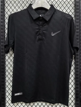2026 NK Black Ice Silk Polo Short Sleeve 2026 NK Black Ice Silk Polo Short Sleeve