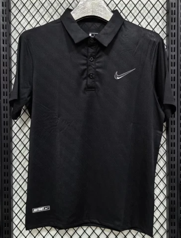 2026 NK Black Ice Silk Polo Short Sleeve