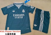 26-27 RMA Away Kids Player Version Soccer Jersey (球员童装)