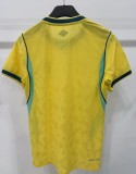 2026 World Cup Brazil Home Women Player Version Soccer Jersey (女)