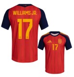 2026 Spain Home Embroidered Version Soccer Jersey