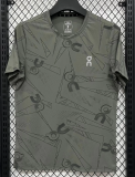 2026 ON Green Ice Silk Casual T-Shirt