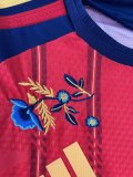 2026 Spain Home Embroidered Version Soccer Jersey