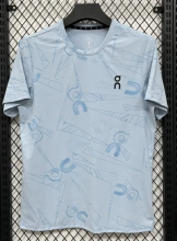 2026 ON Blue Ice Silk Casual T-Shirt