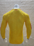 2026 World Cup Colombia Home Long Sleeve Player Version Soccer Jersey*长袖球员