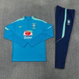26-27 Brazil High Quality Half Pull Tracksuit
