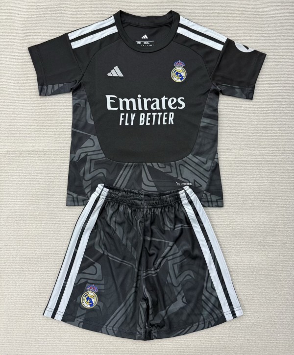 26-27 RMA Black GoalKeeper Adult Suit