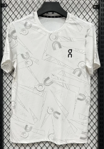 2026 ON White Ice Silk Casual T-Shirt