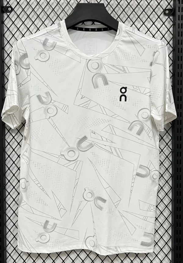2026 ON White Ice Silk Casual T-Shirt